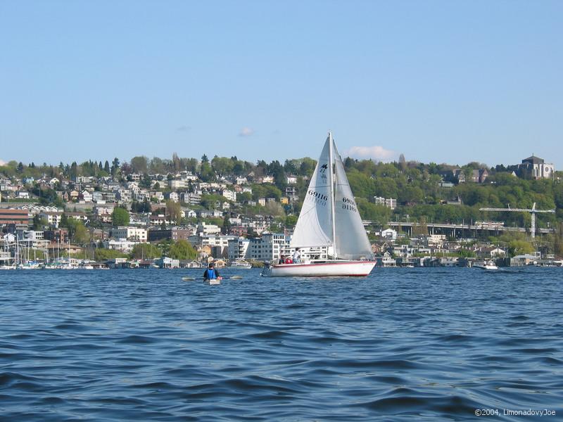 Capitol Hill & some paddler