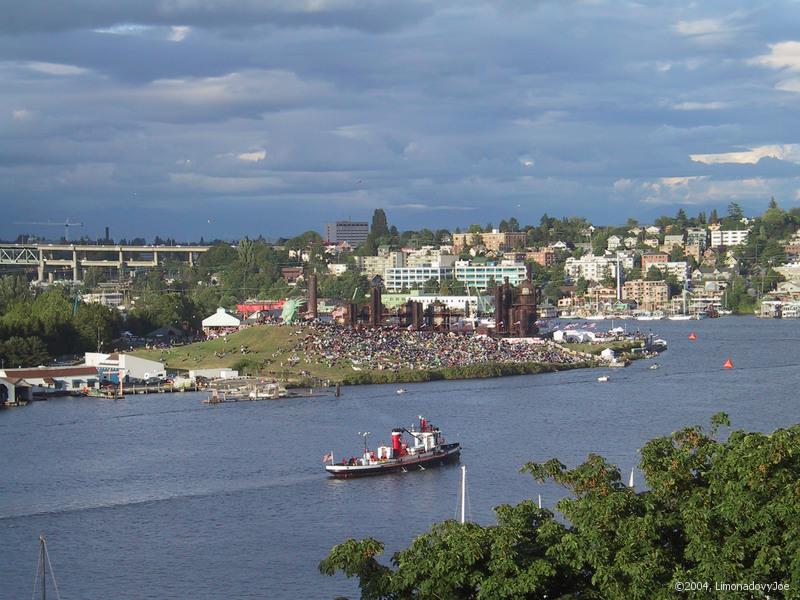 Crowded Gas Works