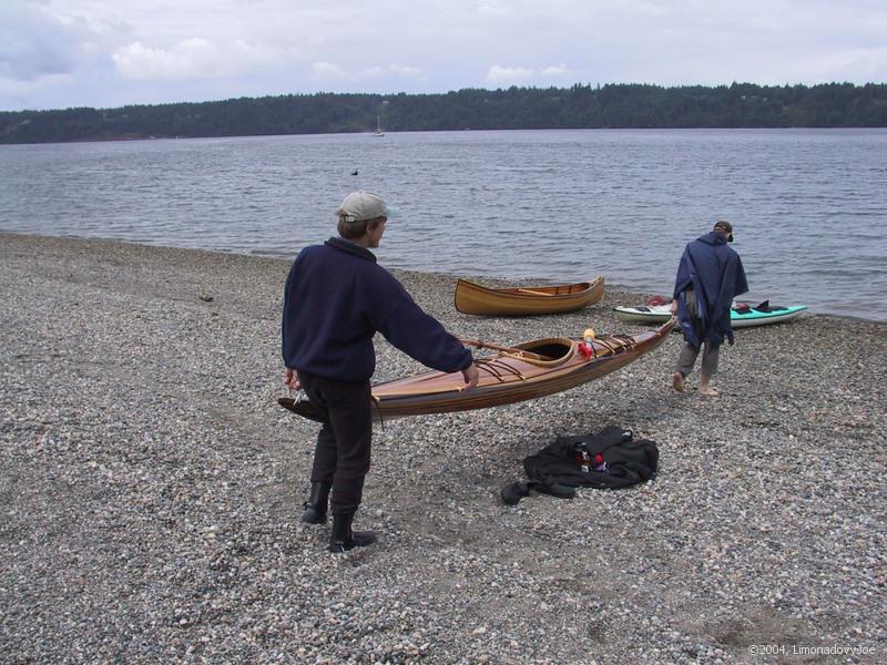 On the way to the water