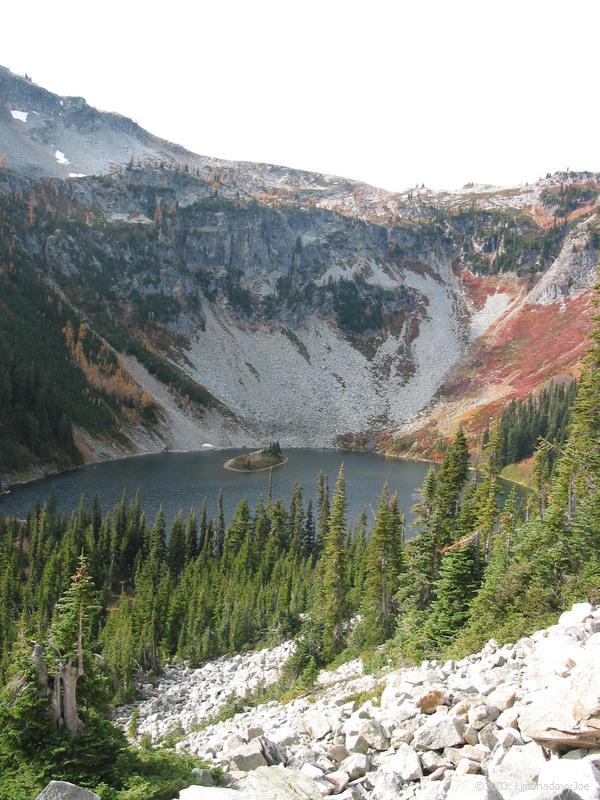 Ann lake and small island