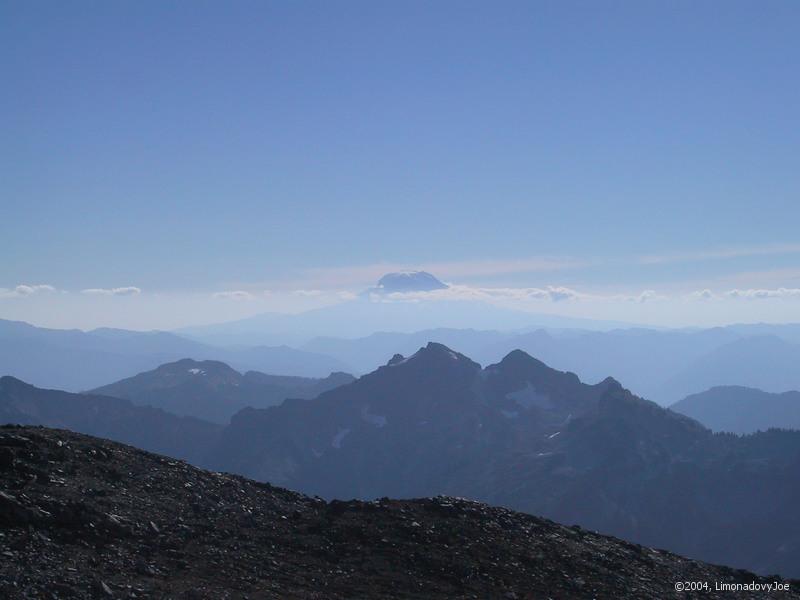 Mt. Adams in the clouds