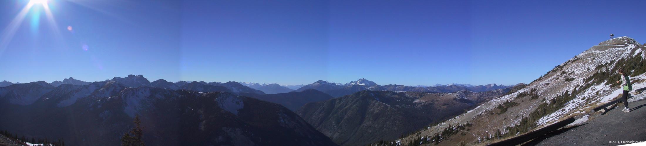 From Slate Pass,Slate Peak on the right