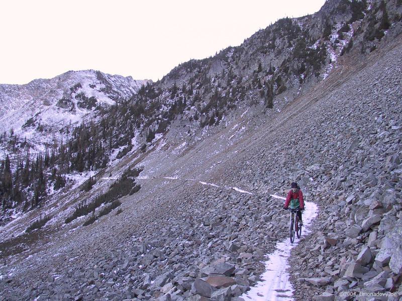 On the way down on PCT