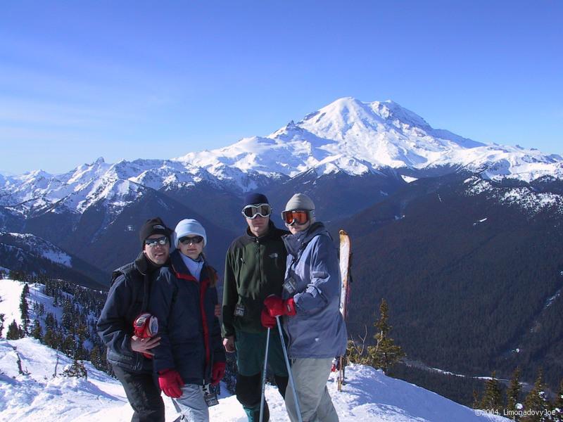 TomV, Lucka, Kacka, Milos & Mt. Rainier