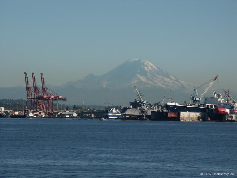 Mt.Rainier, Port of Seattle