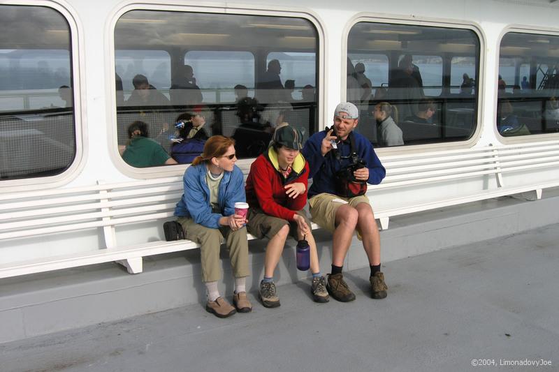 Morning on the ferry