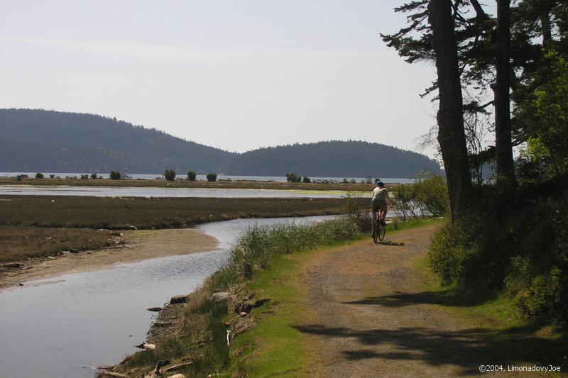 Morning ride to Spencer Spit