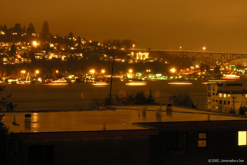 Boats with Christmas decoration