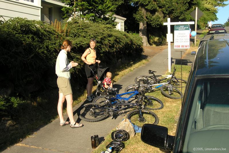 7:30 - loading the vanpool
