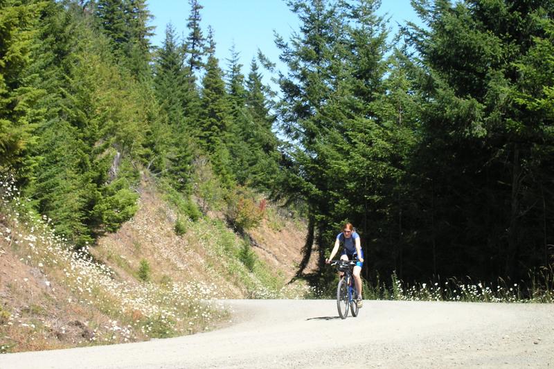 biking throught the short sleep