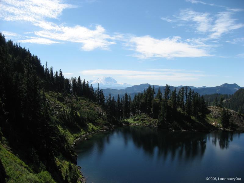 lake and the mountain